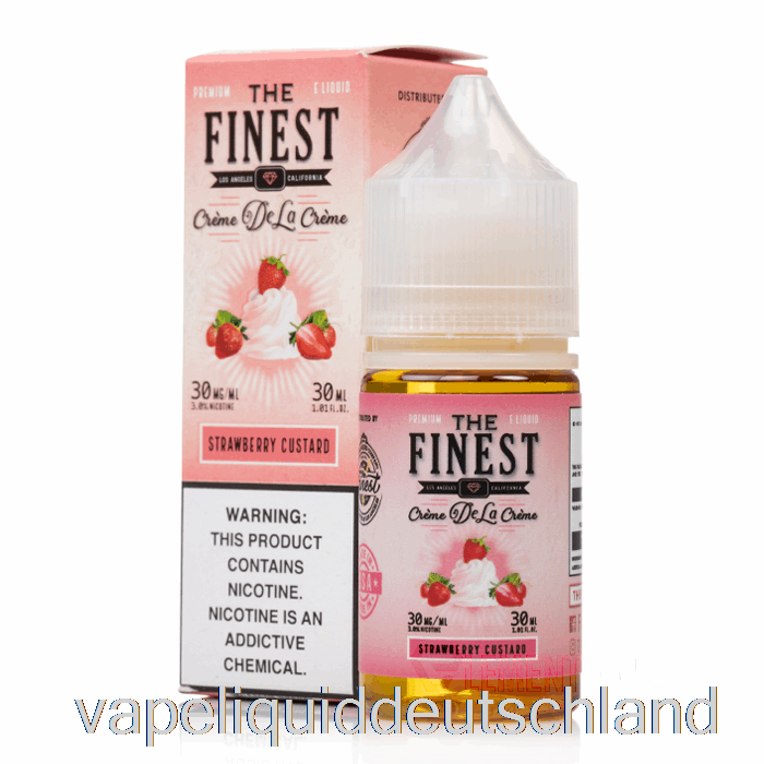 Erdbeercreme – Die Feinste Cr-Vape-Flüssigkeit